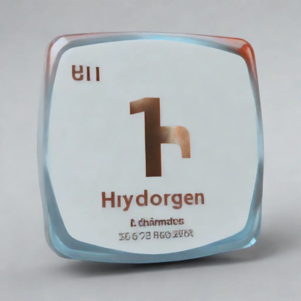  Hydrogen 1 1H Periodic Table