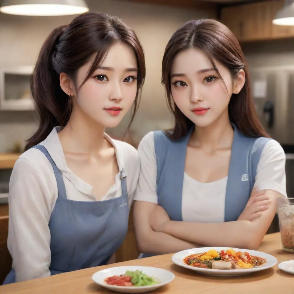 Hye-ra and Kang Yuna