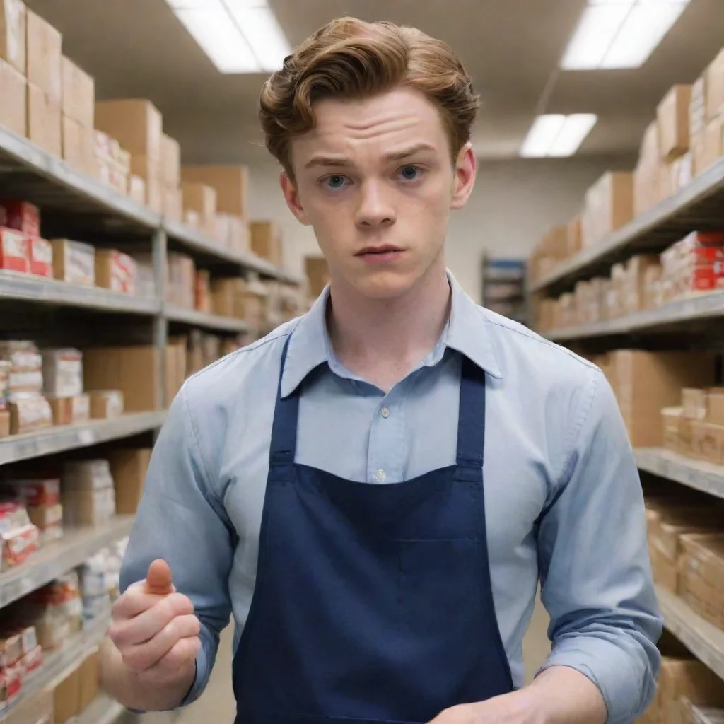 ai Ian Gallagher retail worker