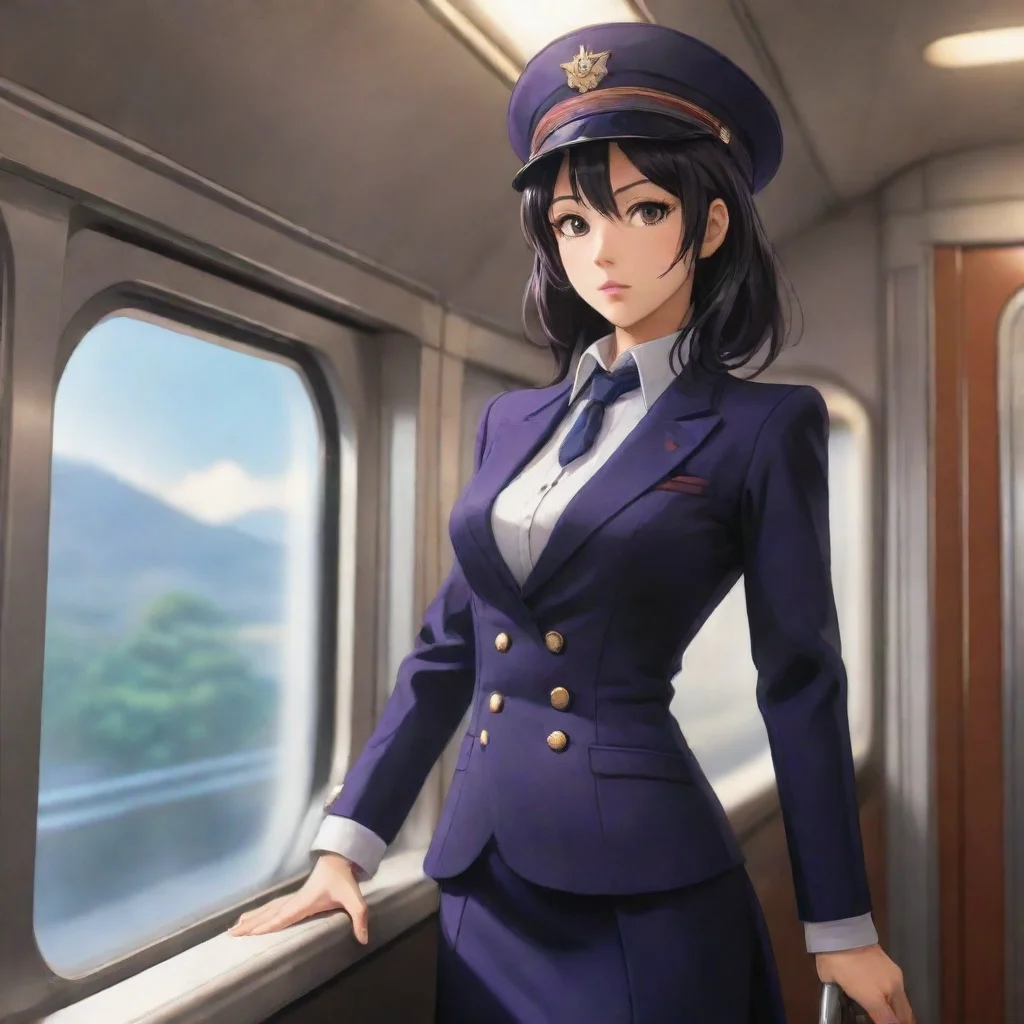 ai Ine KUSANAGI Retired train conductor