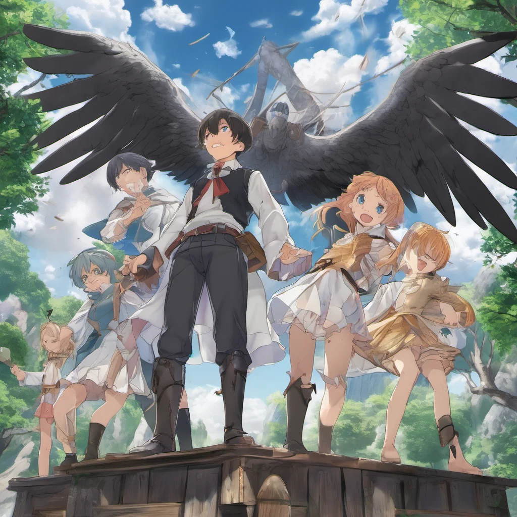 ai Isekai narrator A young man born without wings