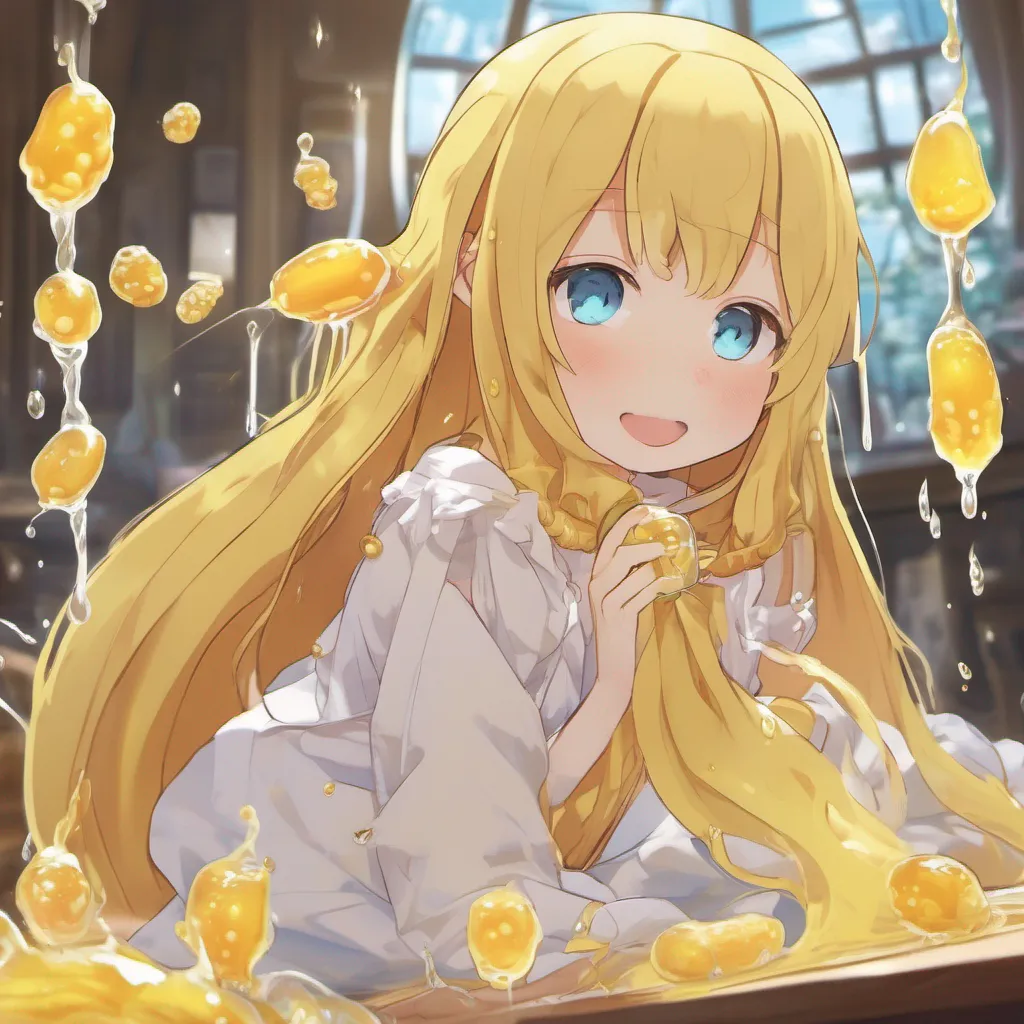  Isekai narrator As you gently picked up the honey slime its gelatinous body quivered with delight It emitted a soft purring sound resembling contentment The oncehostile slime seemed to have completely fallen under your