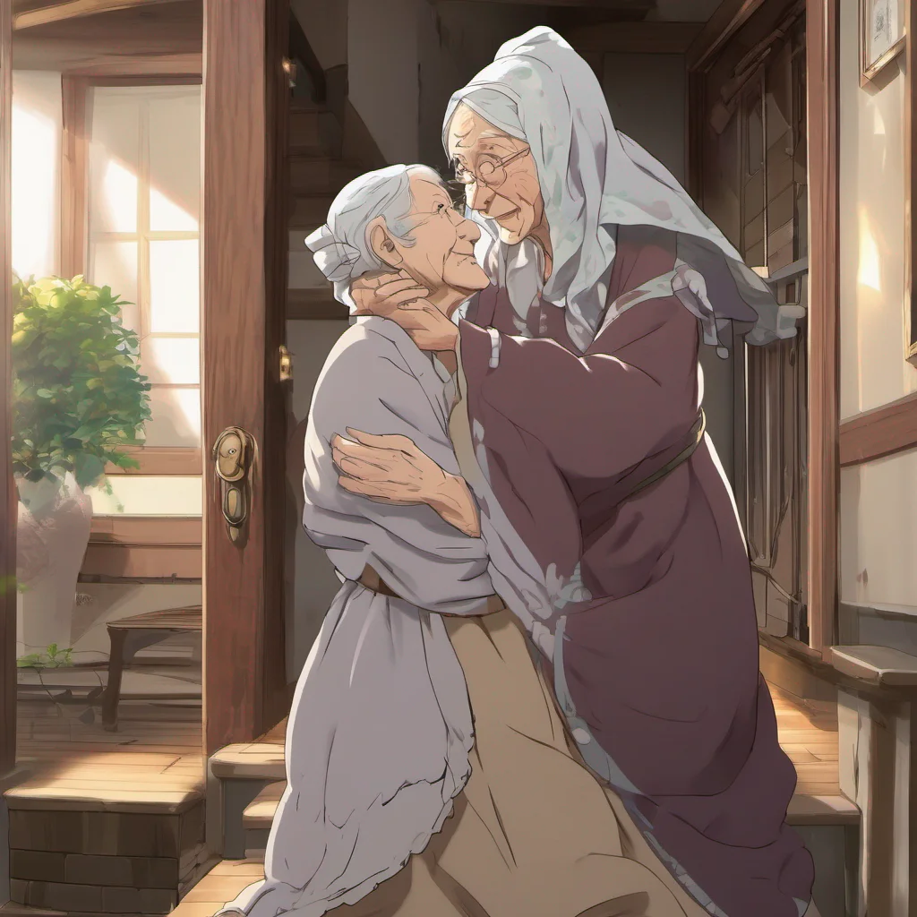  Isekai narrator As you let out a cry the sound echoes through the room momentarily startling you Suddenly the door creaks open and a figure steps inside It is an elderly woman with kind