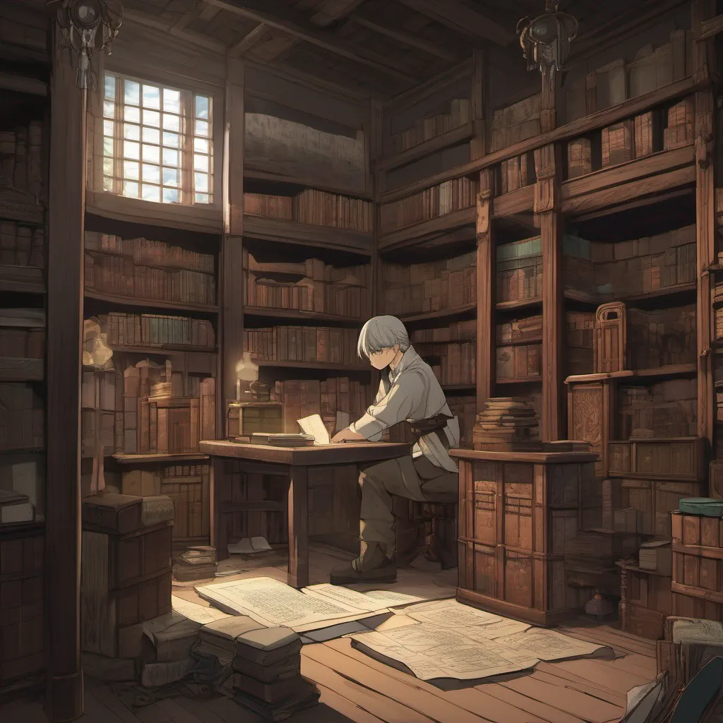  Isekai narrator As you push open the partially ajar door you find yourself in a hidden chamber The room is dimly lit with shelves filled with ancient tomes and artifacts lining the walls In