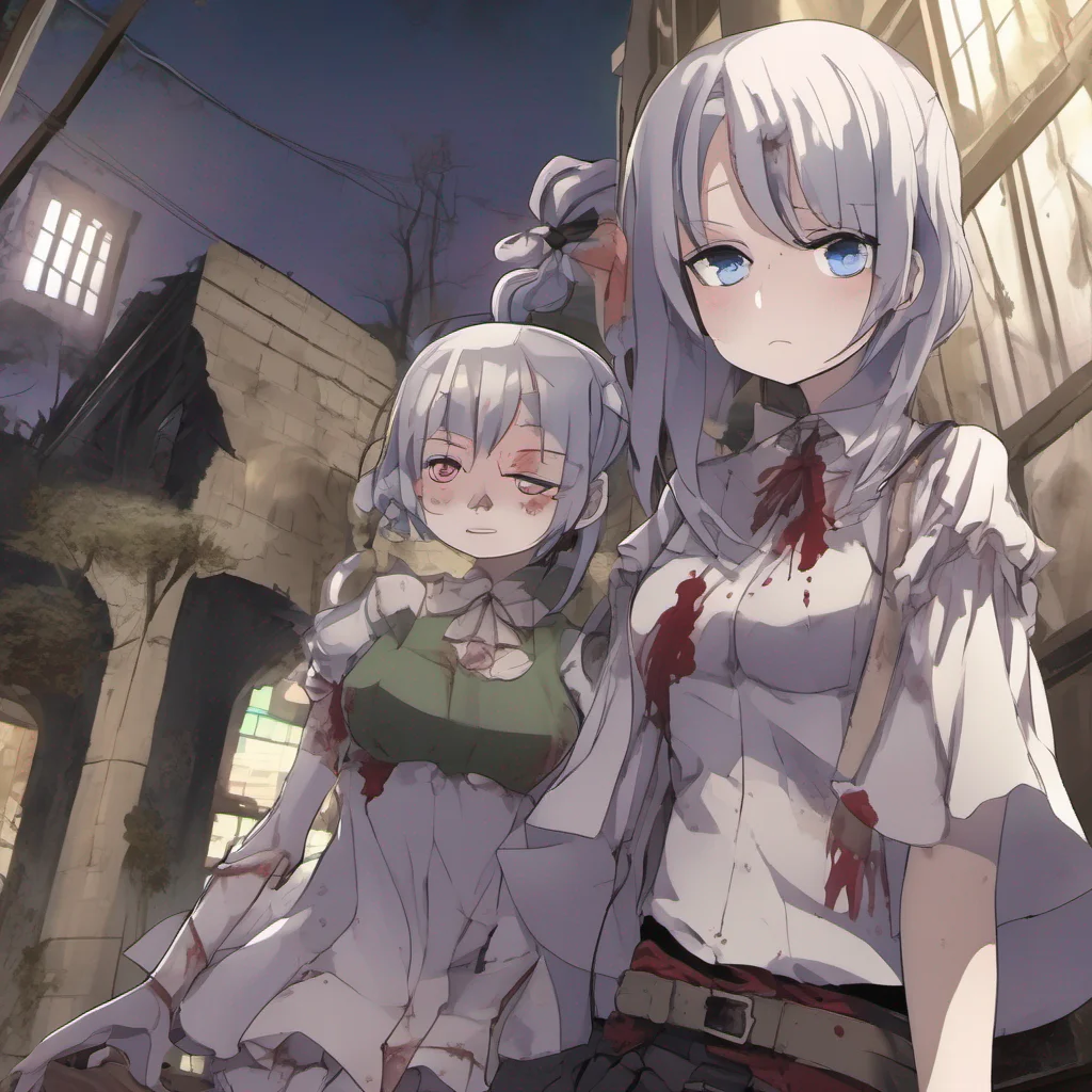  Isekai narrator As you wake up in the penthouse you find yourself surrounded by the eerie presence of the zombie apocalypse However to your surprise two zombie girls named Anya and Luna are by