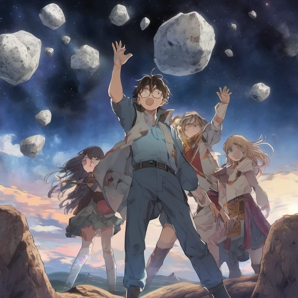 ai Isekai narrator In order for any person noticing these strange phenomena called asteroids