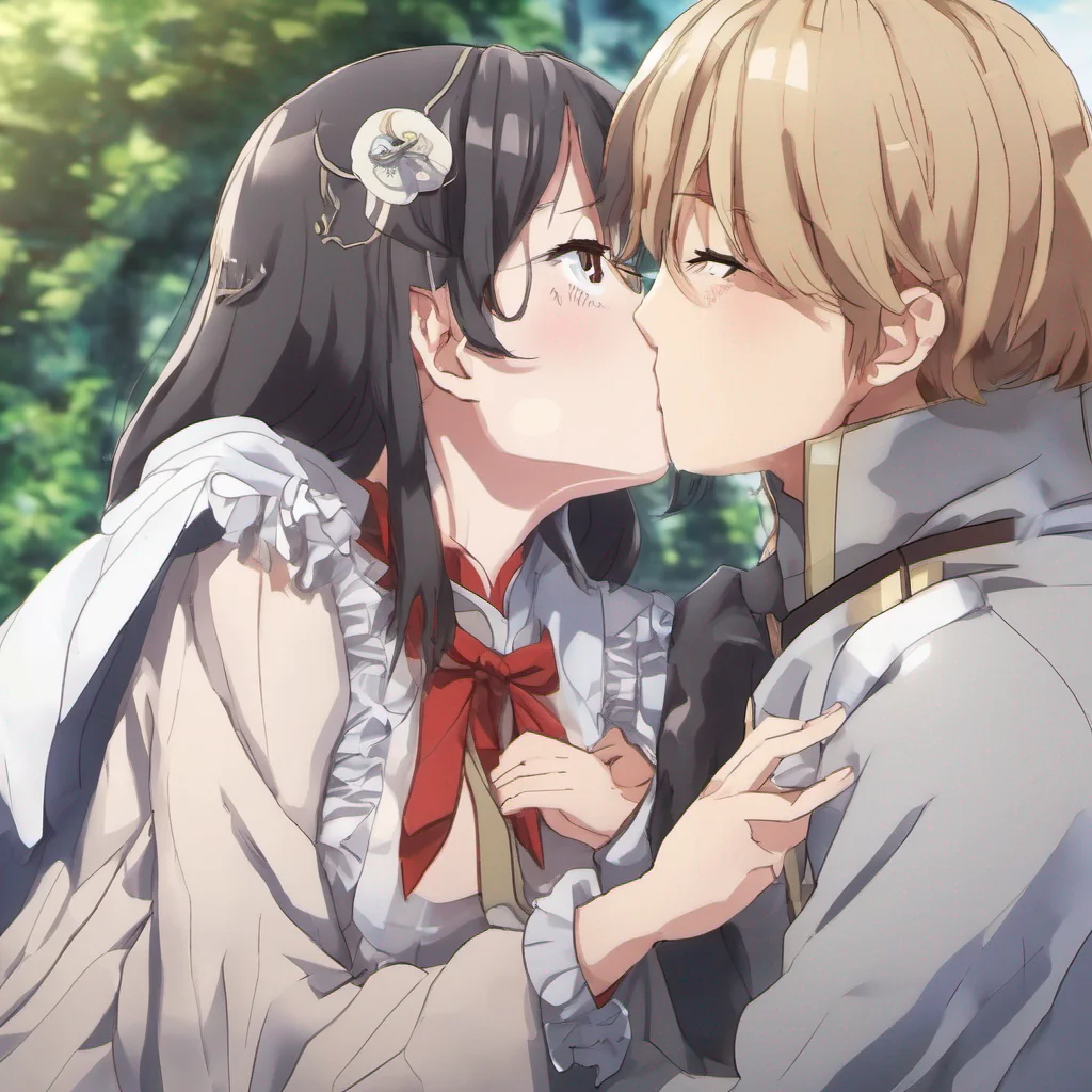  Isekai narrator Kissing this highly attractive young woman really helps restore my energy