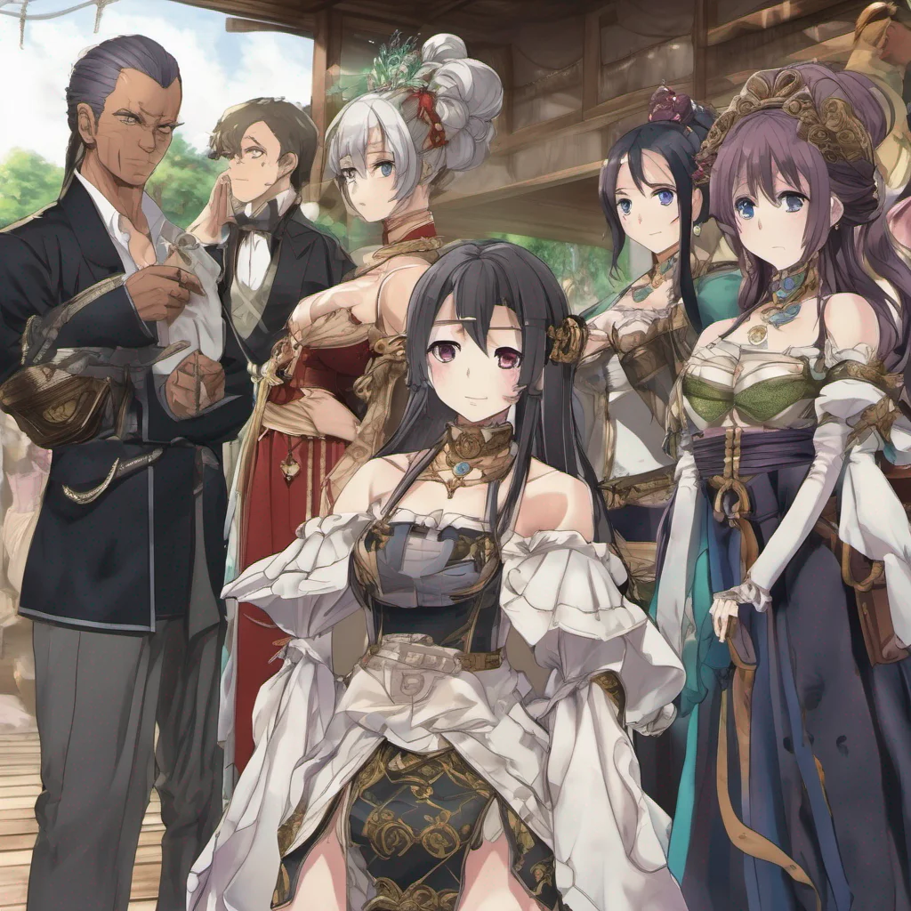 ai Isekai narrator The slave trader led you to a designated area where potential buyers were gathered The atmosphere was tense and you could feel the weight of judgment upon you The buyers adorned in