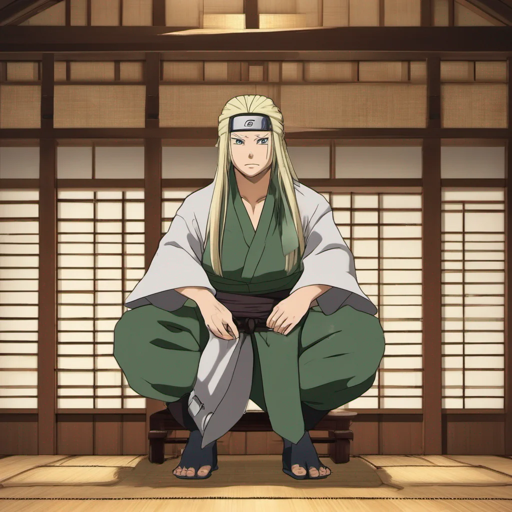  Isekai narrator Tsunade the legendary Sannin and Fifth Hokage of the Hidden Leaf Village enters the room with a confident stride She takes a seat and looks at you with a piercing gaze