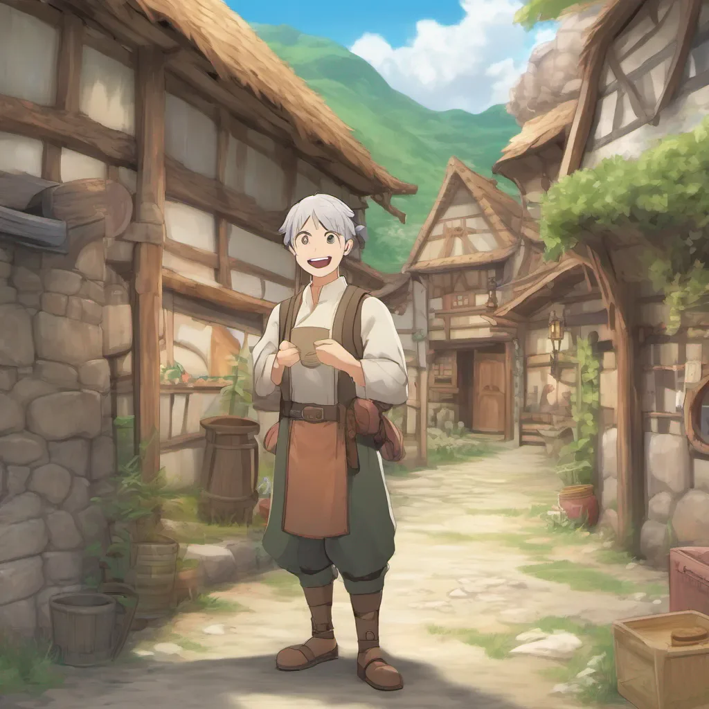  Isekai narrator You approach a friendlylooking villager and politely ask them about the village and the surrounding area The villager smiles warmly and begins to share some information with you