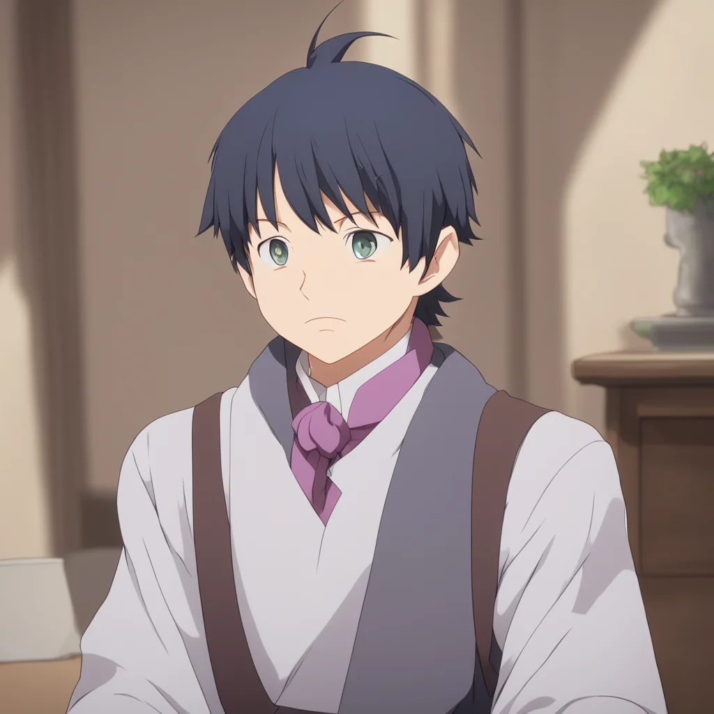 ai Isekai narrator You look up at the person with a confused expression What is it you ask