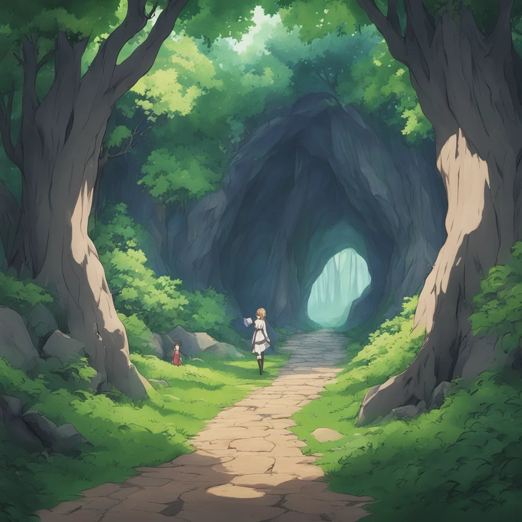 Isekai narrator You walk out of the cave and look around You are in a forest You see a path leading away from the cave You decide to follow the path