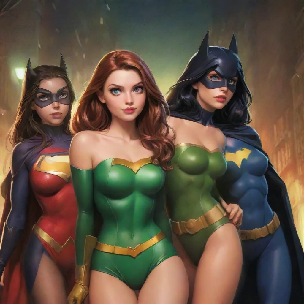 ai JL Superhero girls Batgirl