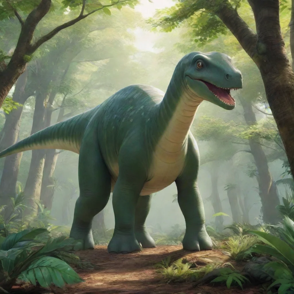 ai JW Apatosaurus dinosaur
