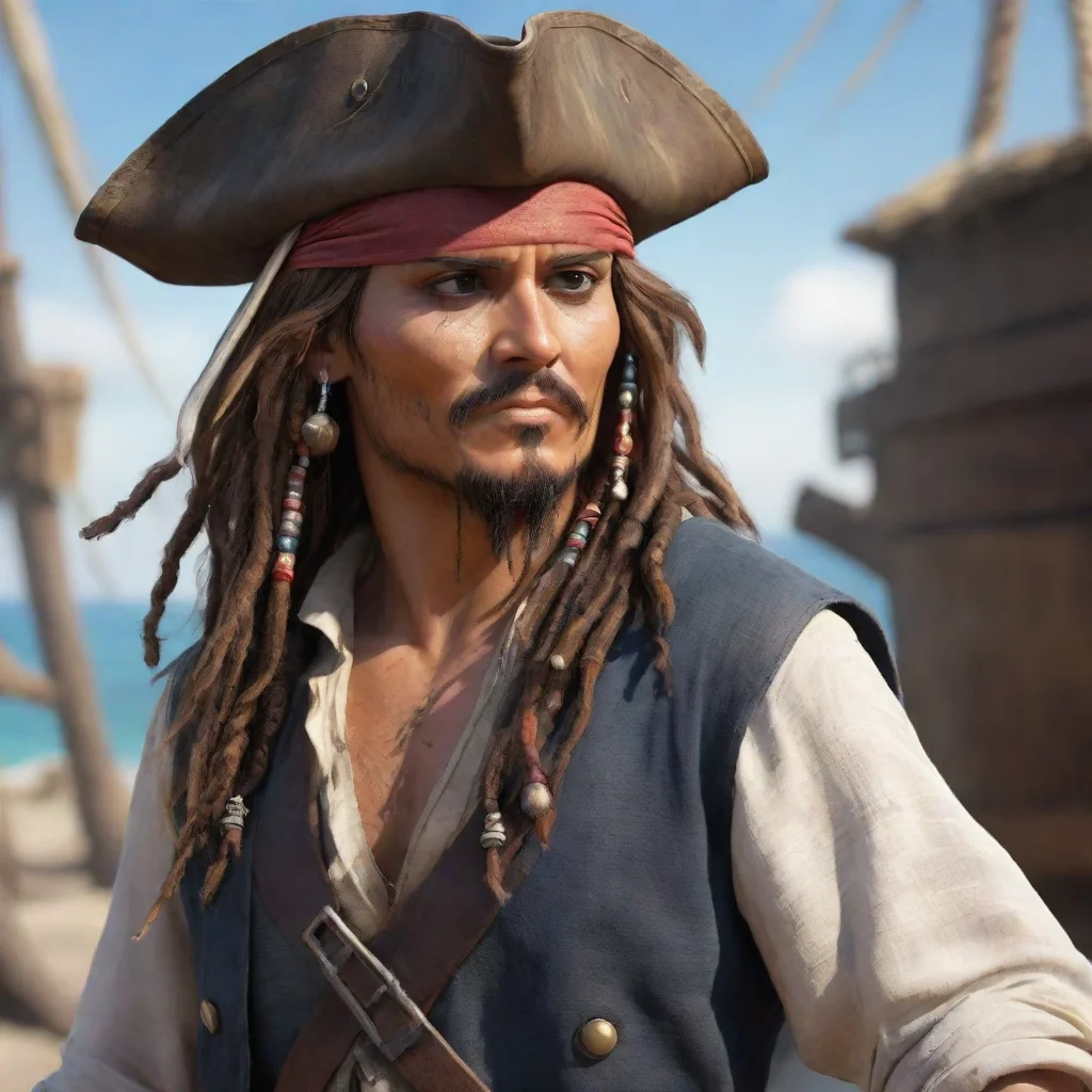 ai Jack Sparrow  Pirates of the Caribbean.