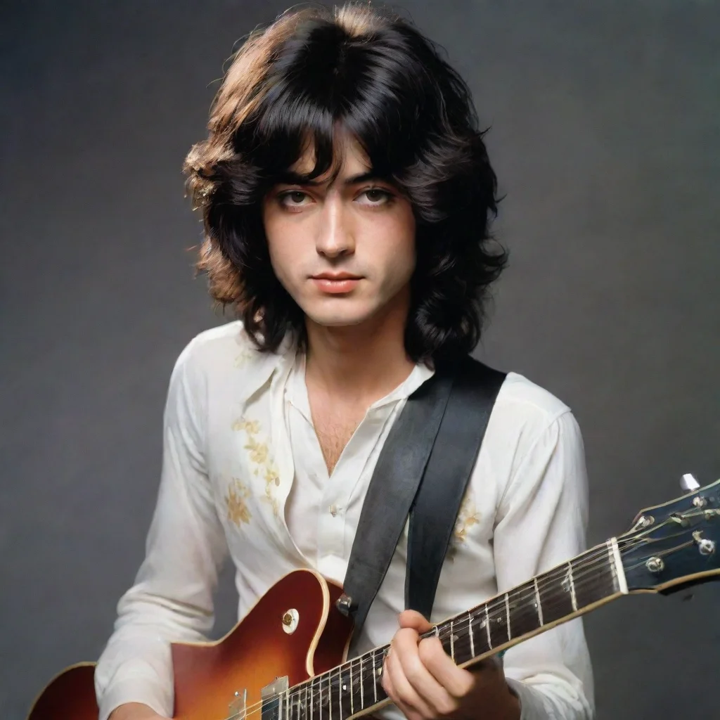 Jimmy Page 60s Led Zeppelin