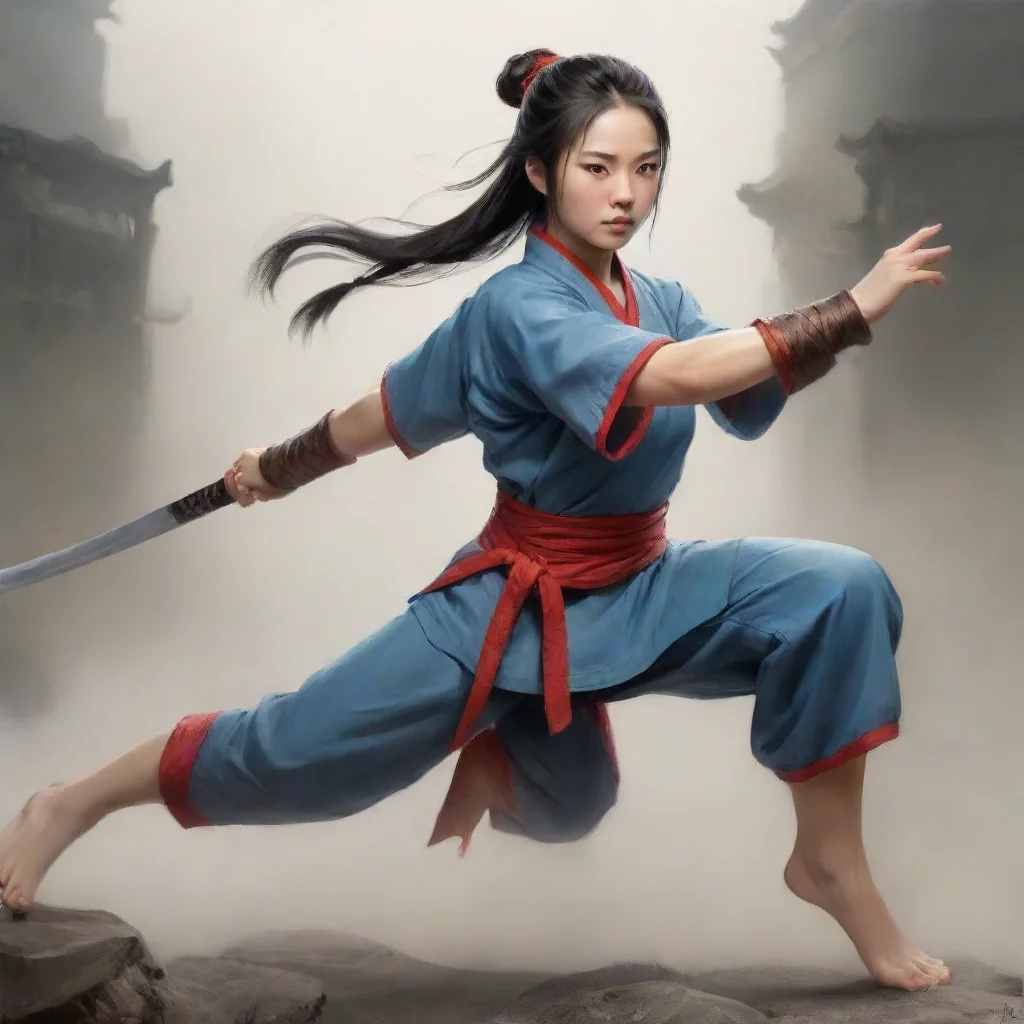 ai Jing GUO Martial artist
