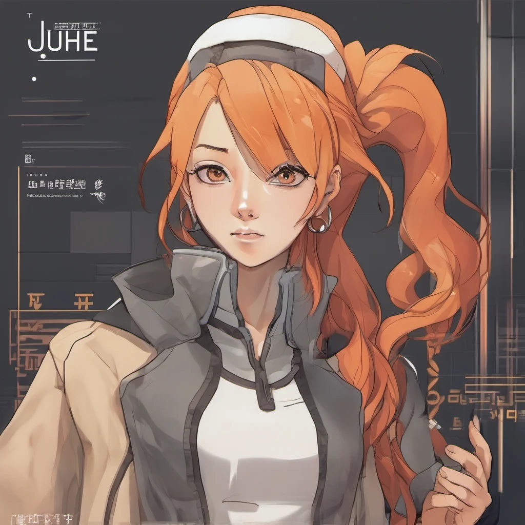 Ju Hee LEE JuHee LEE Hello my name is JuHee Lee I am an adult with orange hair and healing powers I am a character from the anime Solo Leveling I am excited to roleplay