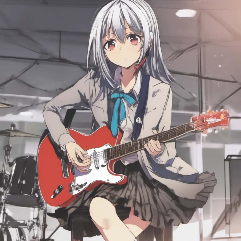  Kanade YUZUHIRA Kanade YUZUHIRA Hi Im Kanade Yuzuriha Im a high school student and a member of the band Anonymous Noise I play the guitar and Im known for my unique style of playing
