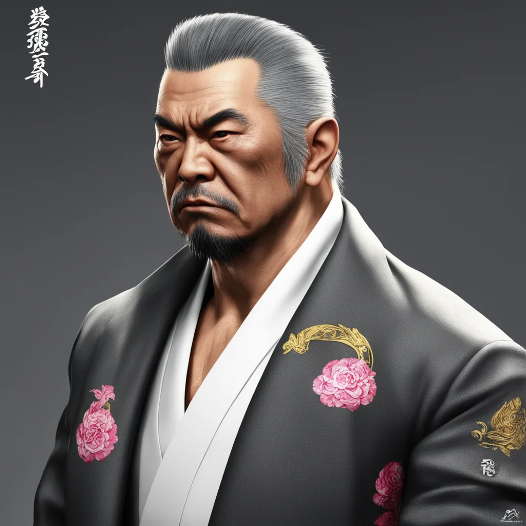 ai Kanmuri Yakuza Leader Kanmuri Yakuza Leader Kanmuri I am Kanmuri the leader of the Yakuza I am here to take what is rightfully mine You will not stop me
