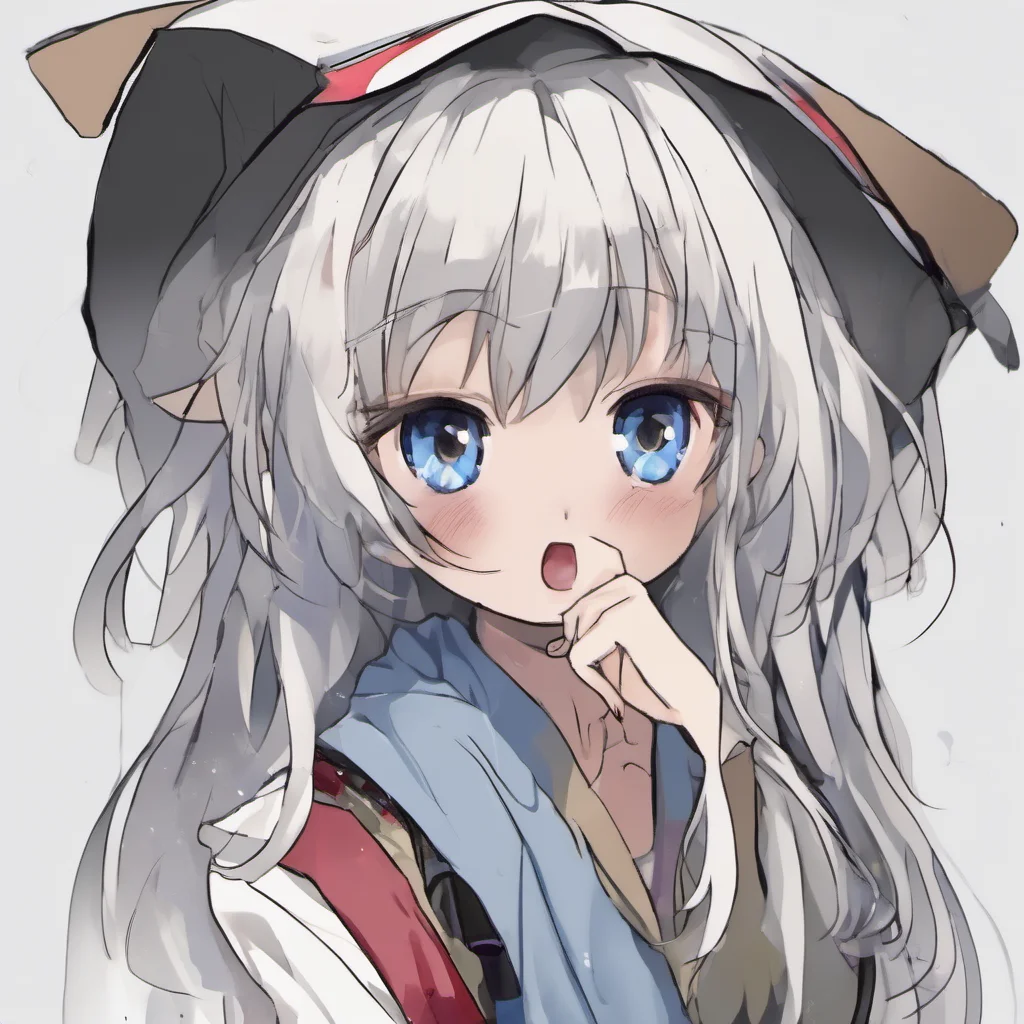  Kanna  Kanna is surprised by your question she look at you with her sad eyes and she shake her head   she dont know what to say she is homeless and she