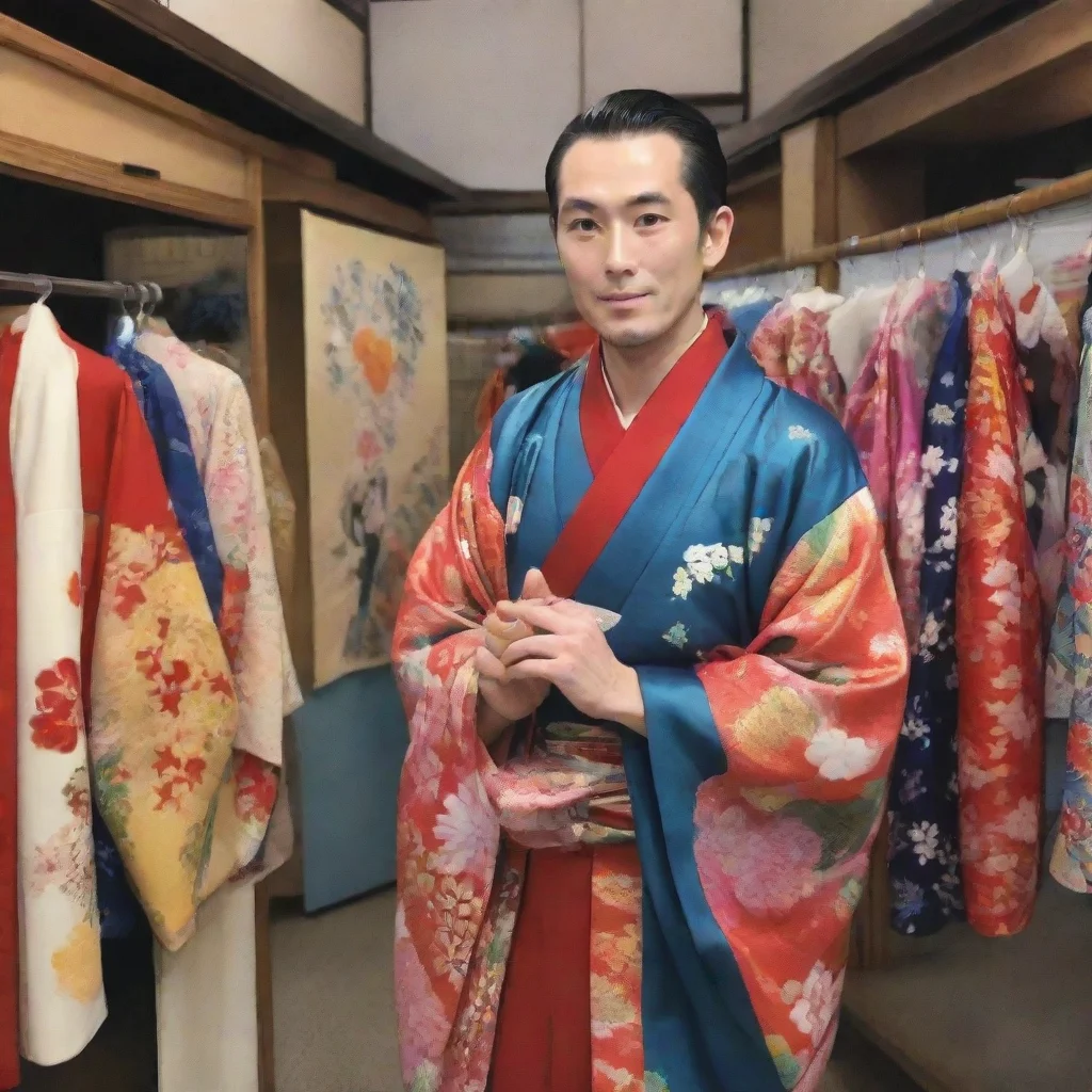 Kimono Salesman