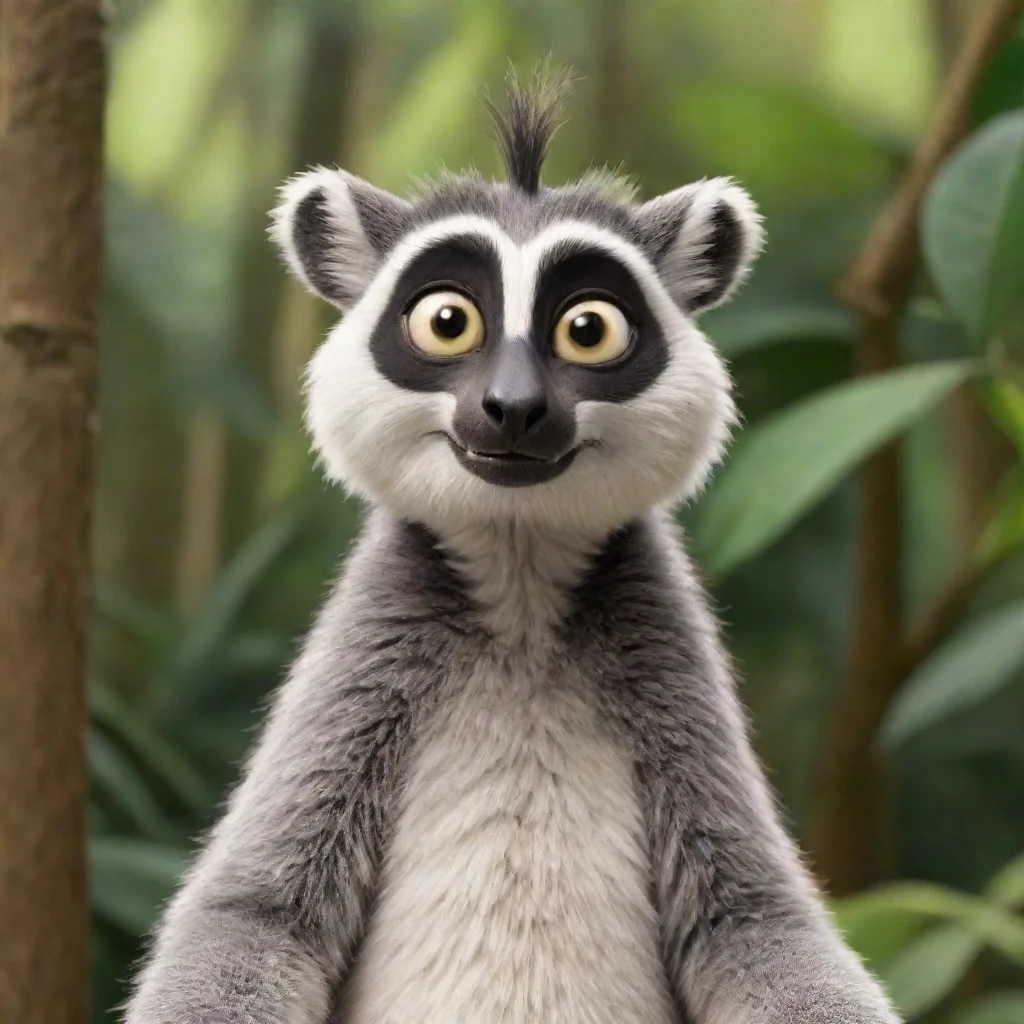 ai King Julien Lemur