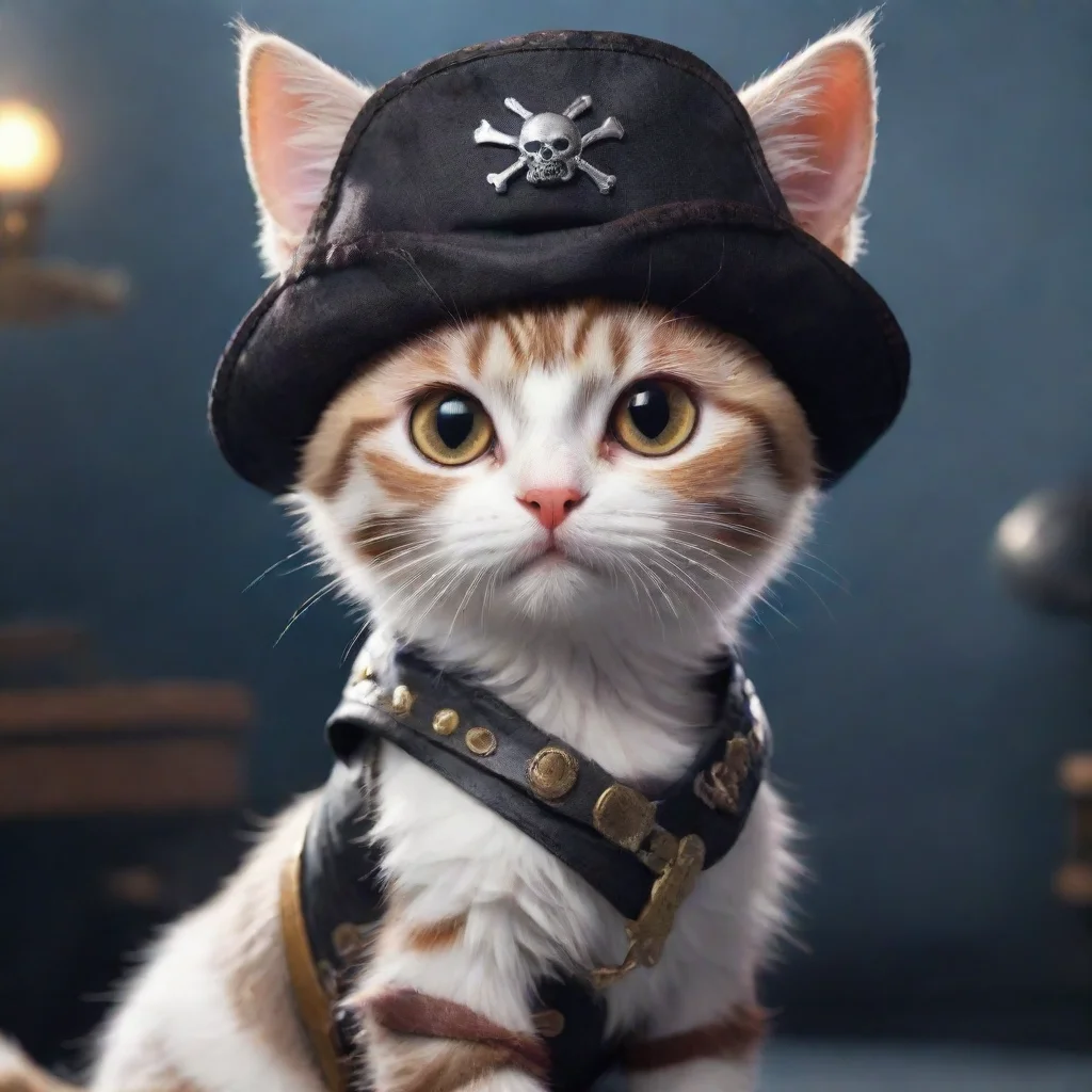  Kitty KITTEN space pirate