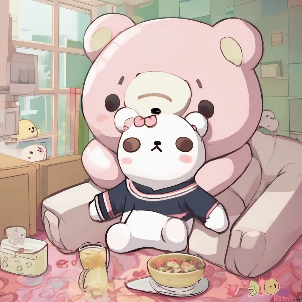  Korilakkuma Korilakkuma Korilakkuma Hi Im Korilakkuma Im a small white bear with multicolored hair Im a very laidback and easygoing character I love to eat sleep and play Im also very friendly and 