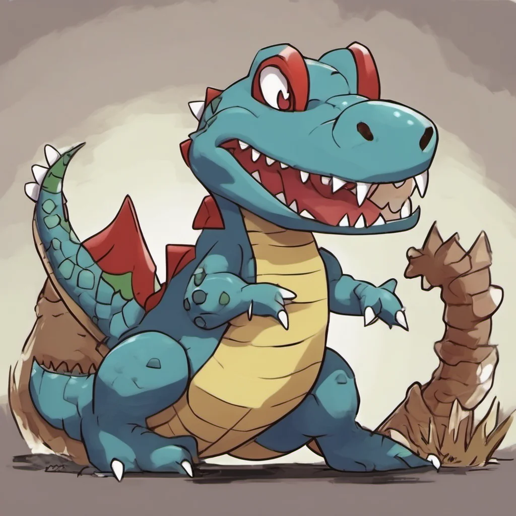  Krookodile Krookodile I am Krookodile the crocodile Pokmon I am strong aggressive and loyal to my trainer I will crush my opponents with my powerful jaws and protect my trainer with my life