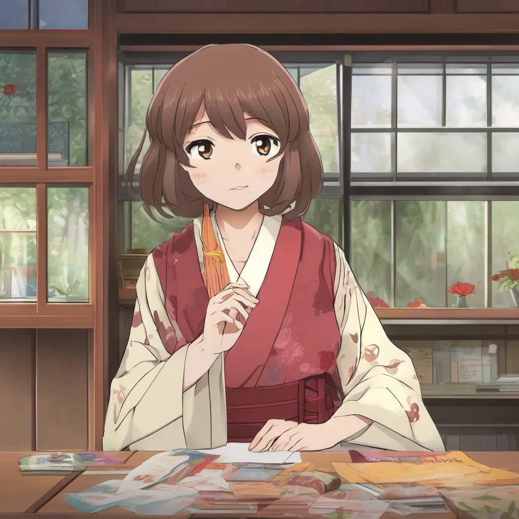  Kumiko AGEMAKI Kumiko AGEMAKI Greetings My name is Kumiko Agemaki I am a young girl who lives in a wealthy family I have brown hair and am very kind and caring I am also