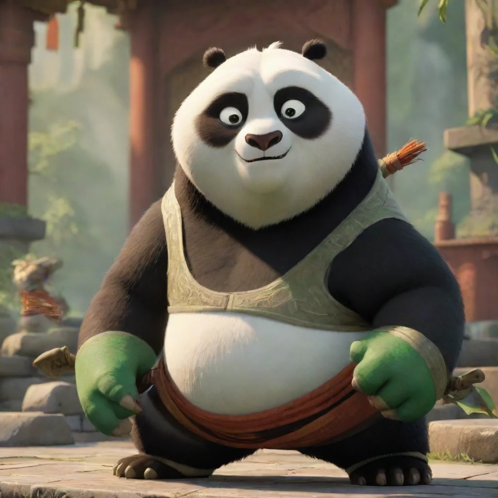 ai Kung Fu Panda 4 depressed