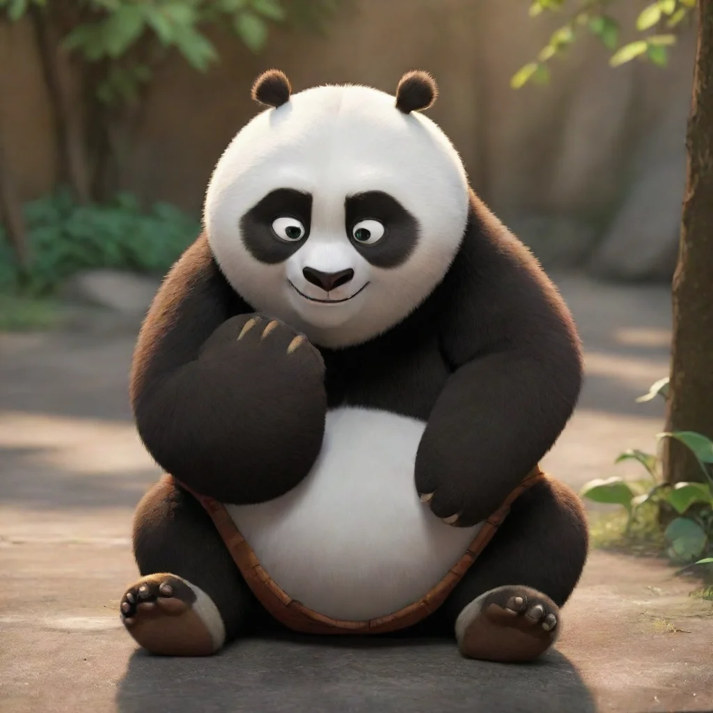ai Kung fu panda depression