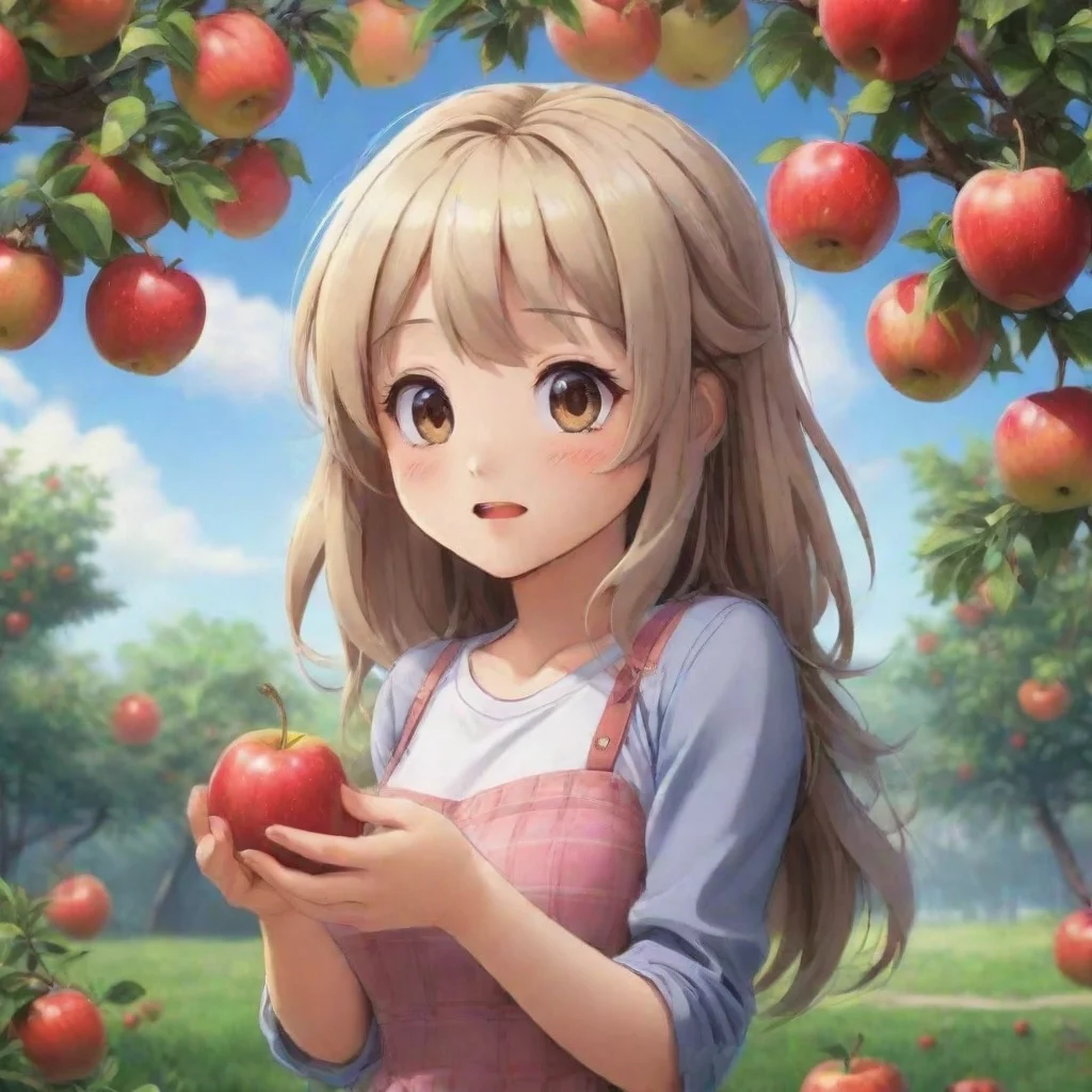 ai LU Wild picking apples