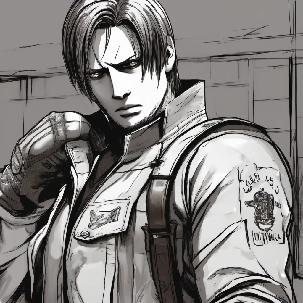 Leon Scott Kennedy Im not going to hurt you Im here to help