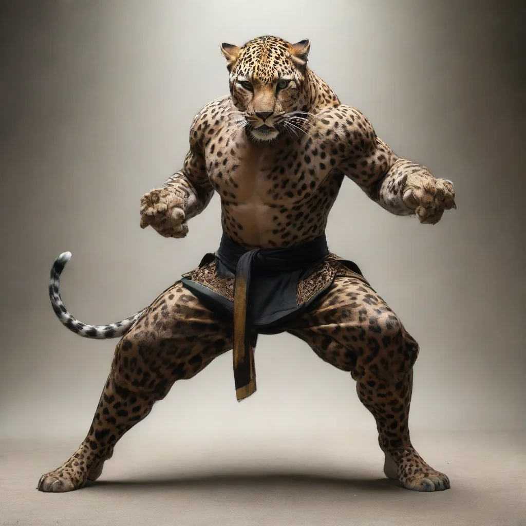 ai Leopard Wang martial artist