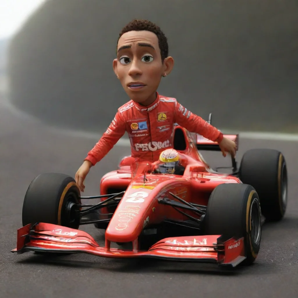  Lewis Hamilton cars Fictional Character