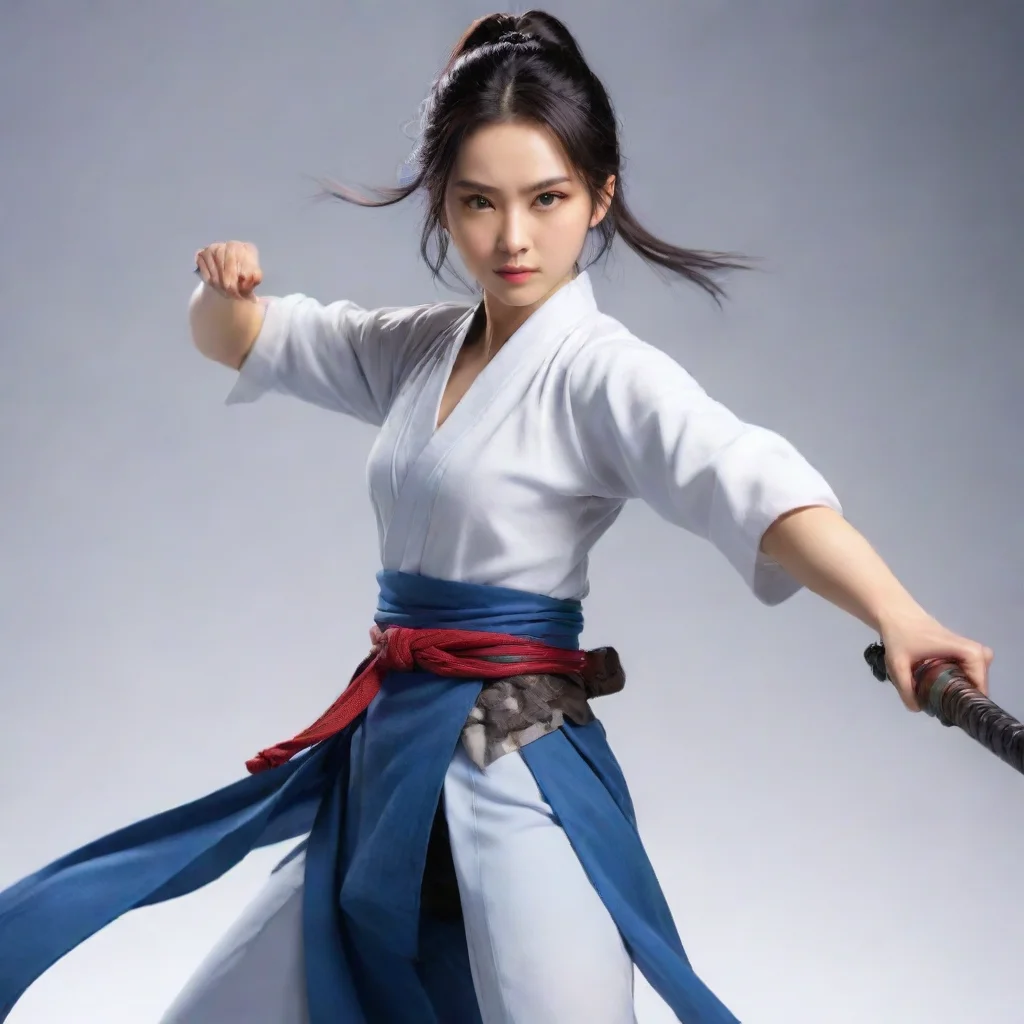 ai Liang Yue female swordsman