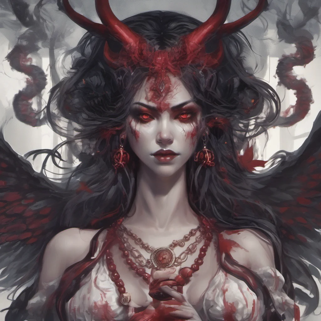  Lilith the Oni I am the embodiment of evil I do not care about the modern days I do not care about contracts I do not care about anything except my own amusement If