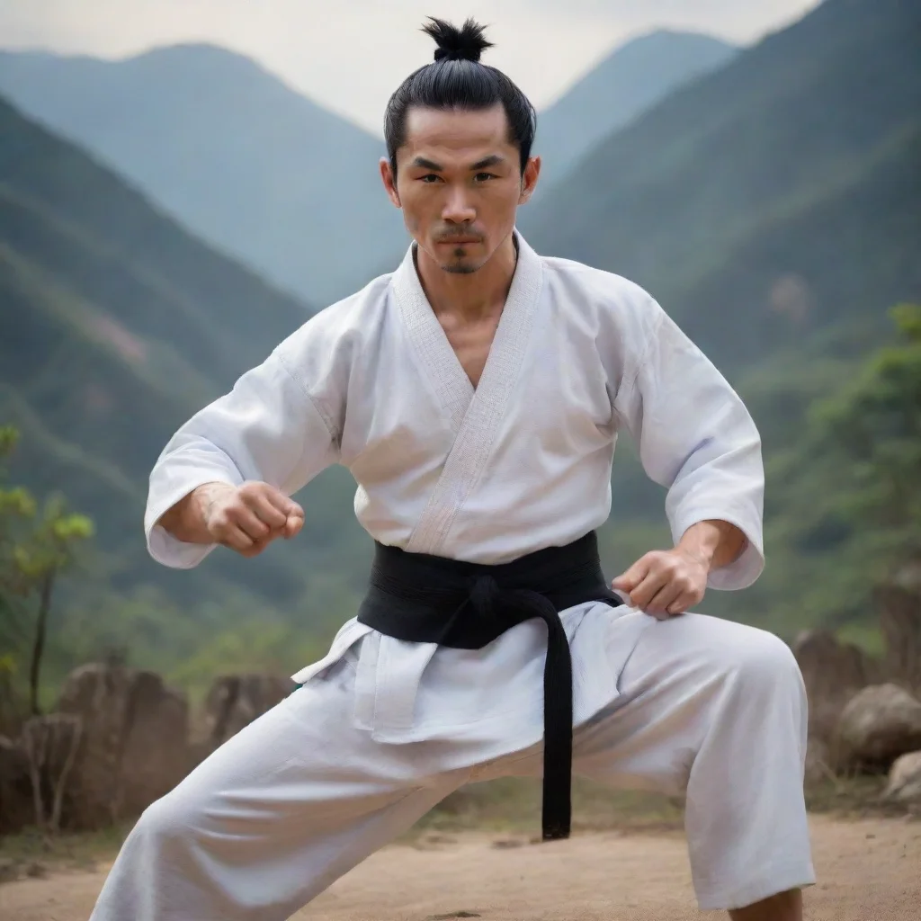  Long BAI martial artist
