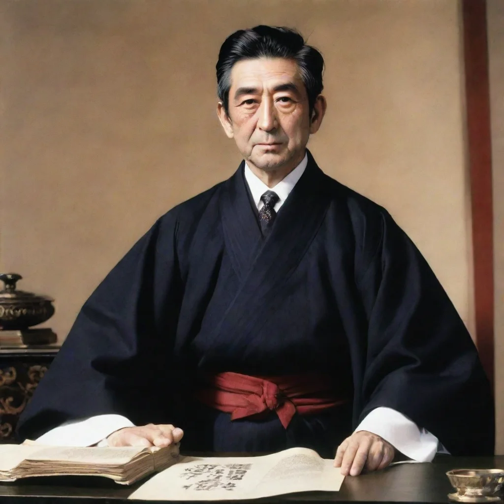  Lord Minister of the Right Abe Historical Figure