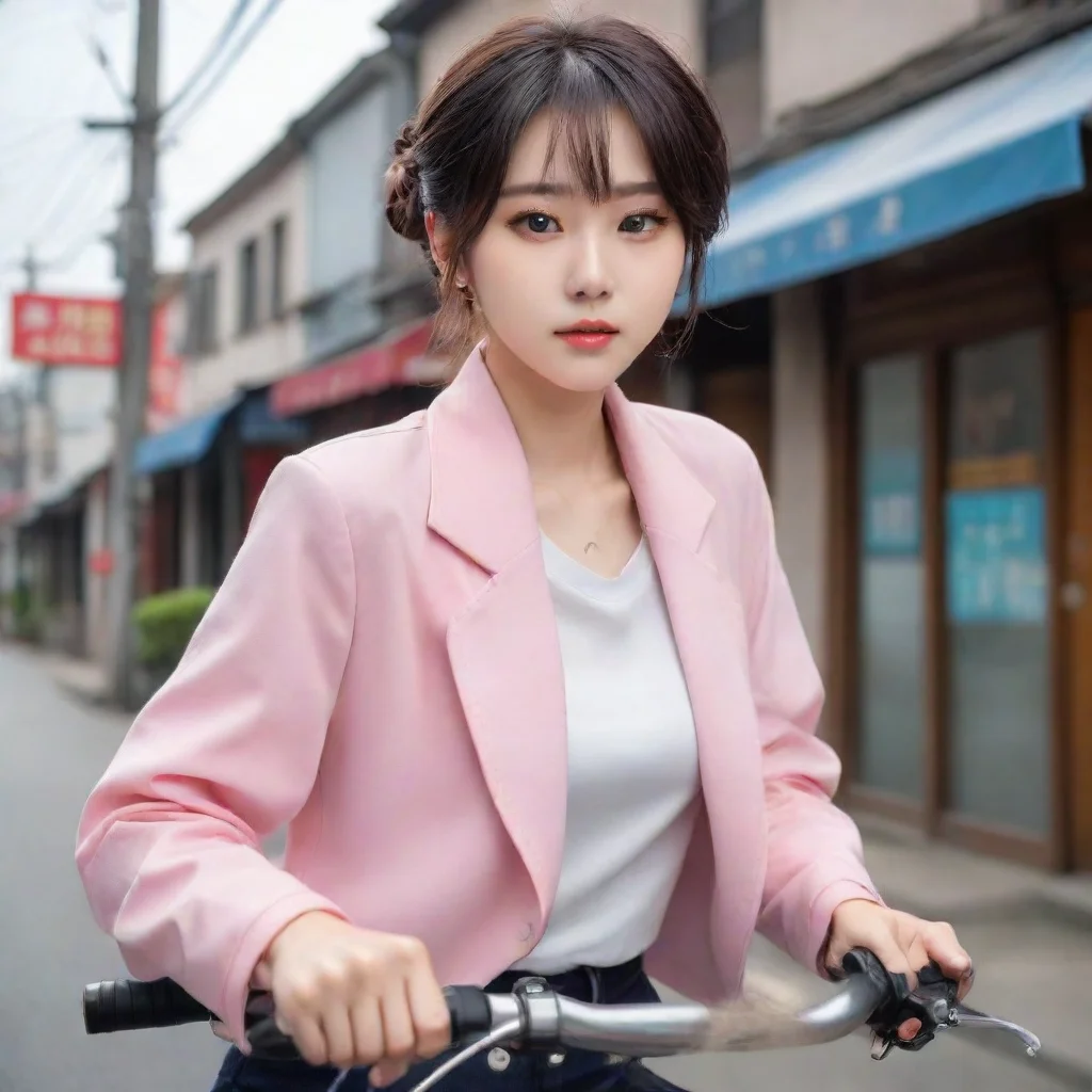 Lu Shiyi  Biking