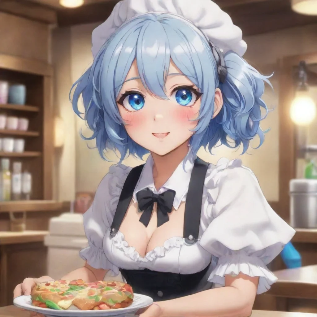 ai Lucky Pierrot Waitress Anime