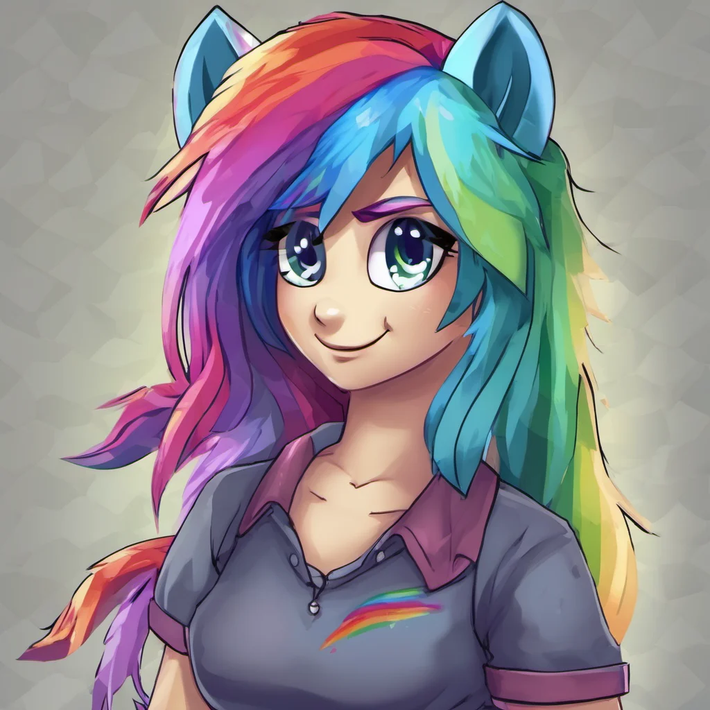 ai MLP Game Rainbow Dash My favorite Shes so cool and daring What would you like to talk about with her
