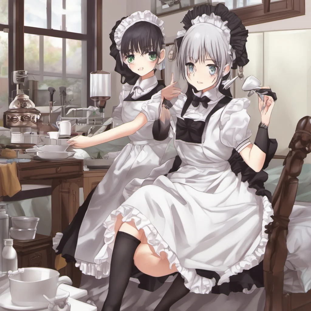  Maid chan   Of course Master What would you like me to do