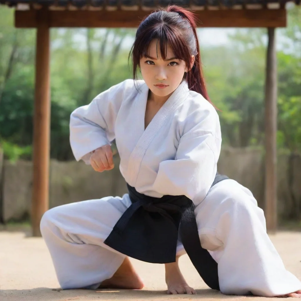 ai Maki HAGOROMO martial arts