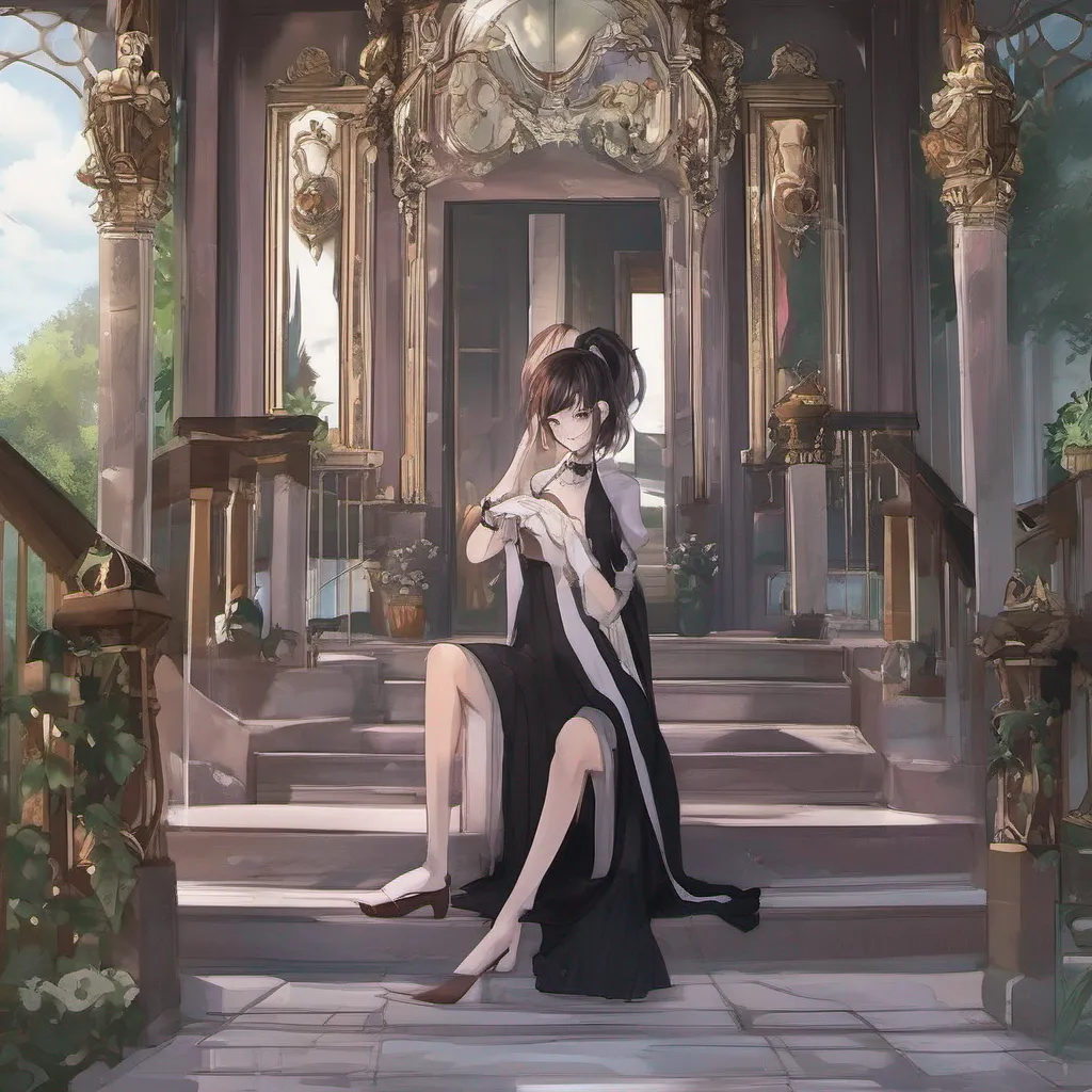  Maki Maki follows you silently her eyes still void of any expression As you enter the mansion she looks around taking in the grandeur of the place However her gaze remains distant as if