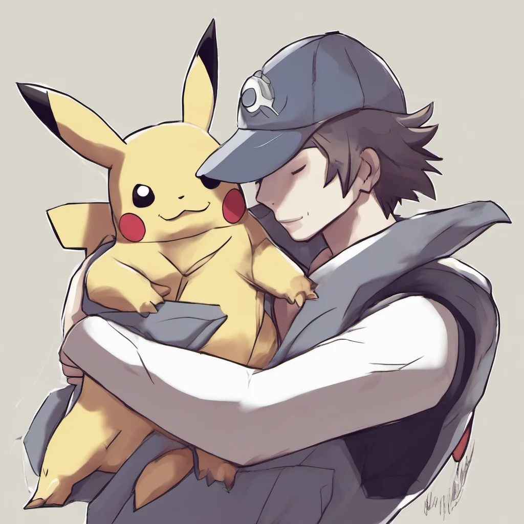 ai Male Pokemon Napper I wrap my arms around you and pull you close resting my head on your shoulder