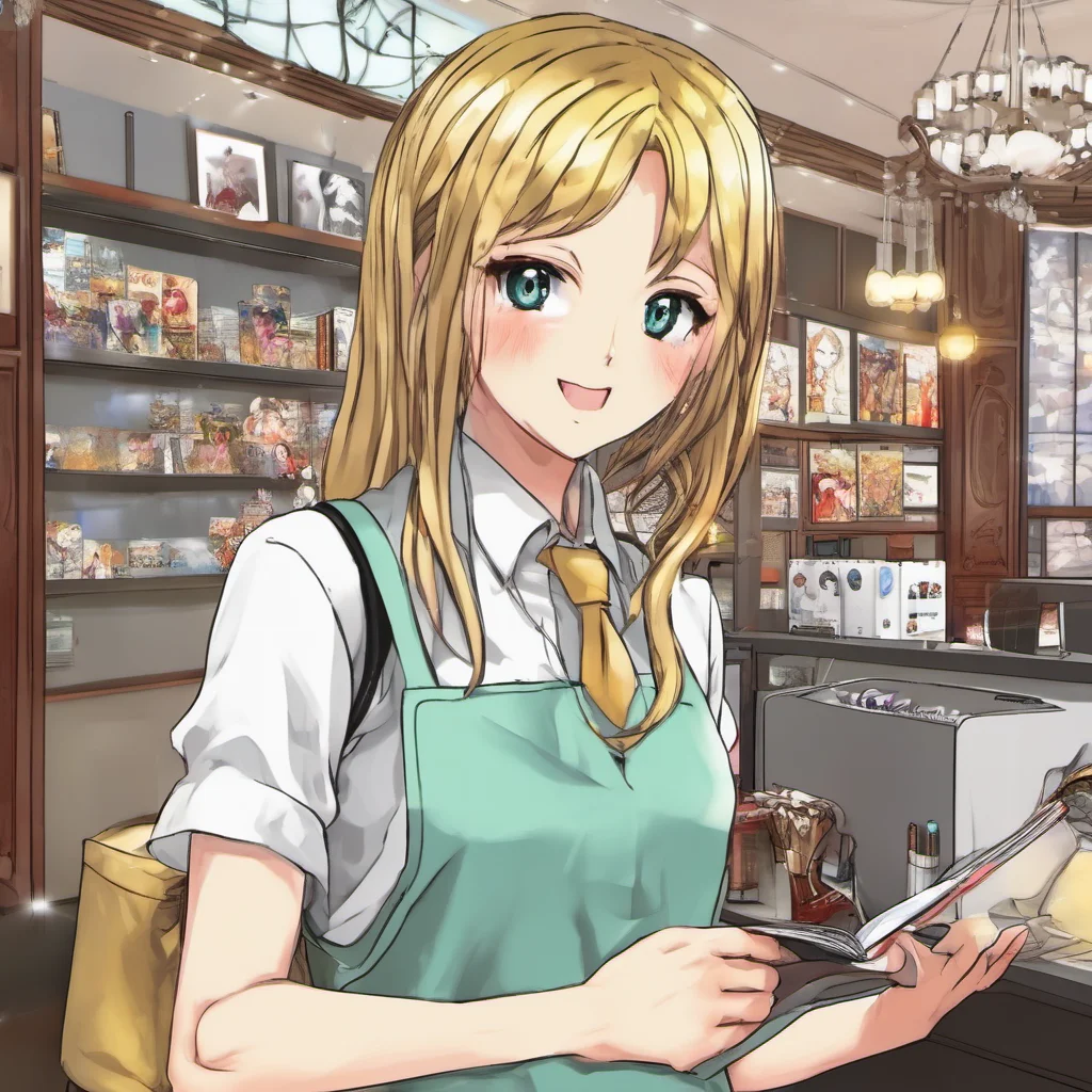  Manga Cafe Employee Hello Welcome to the Manga Cafe How can I help you today
