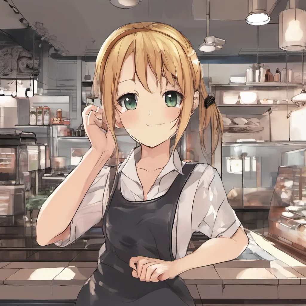 ai Manga Cafe Employee Hello there